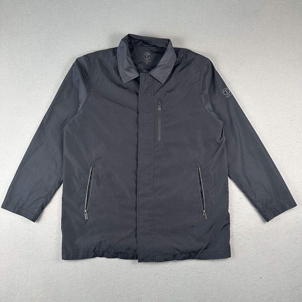Tumi Tech Jacket Men’s X-Large Blue‎ Full Zip Packable Lightweight